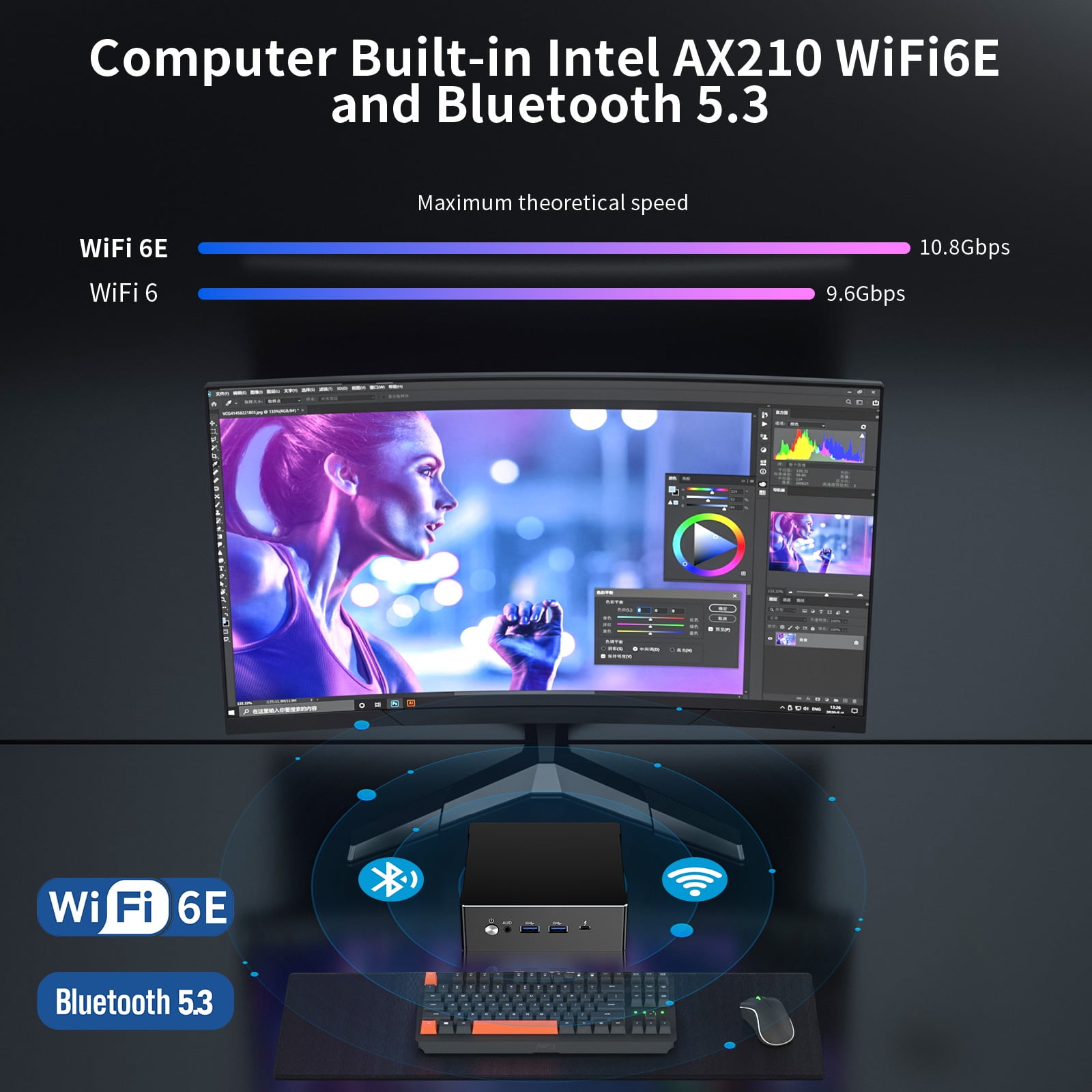 MSECORE MQ50 Mini PC Gamer com - Amd Ryzen 7 7840Hs Mini Pc avaliação e preço