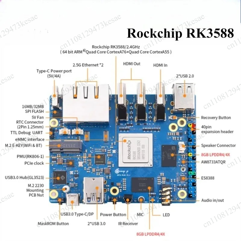 Orange Pi 5 Plus 16GB RK3588 8 - Orange Pi 5 Plus 16Gb avaliação e preço