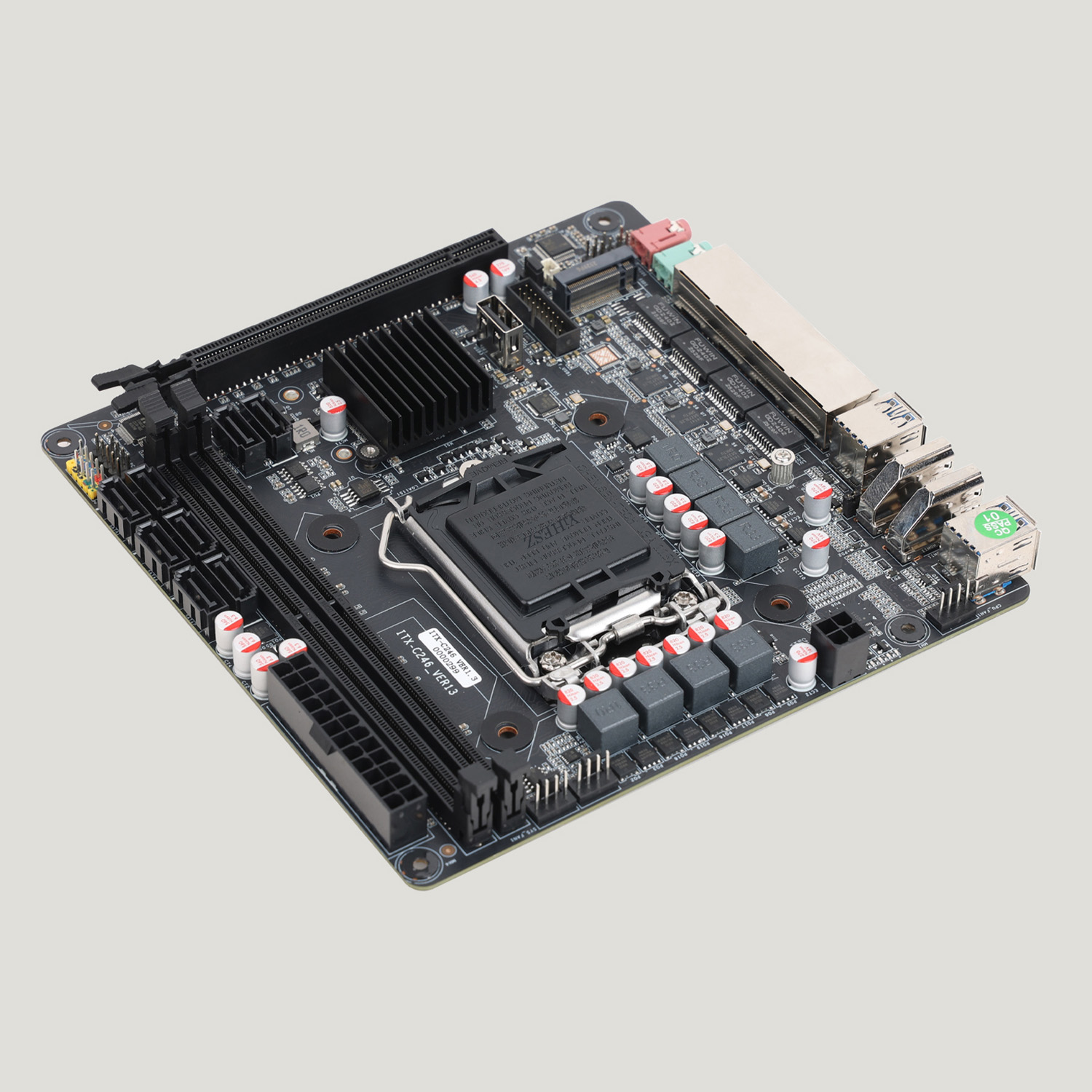 Placa-Mãe NAS C246 Vpro com 8  - Nas Motherboard 8 Sata Mini Itx avaliação e preço
