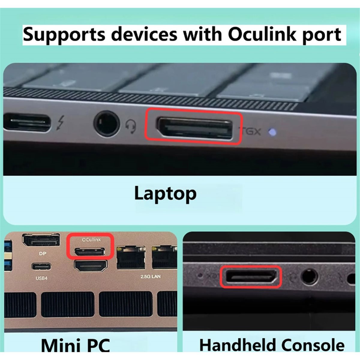 Dock de Placa Gráfica E@MB*RA* - Oculink Egpu Mini Pc avaliação e preço