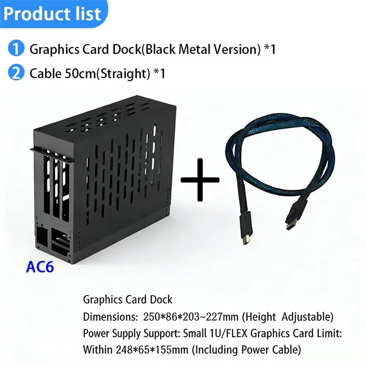 Dock de Placa Gráfica E@MB*RA* - Oculink Egpu Mini Pc avaliação e preço